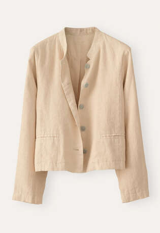 Boxy jacket, Parchment, webstill