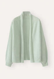 Dolman shawl-collar cardigan, Soft mint, webstill