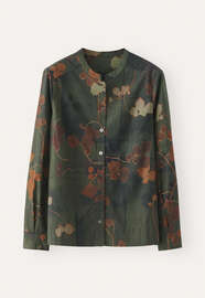 Printed blouse, Forest, webstill