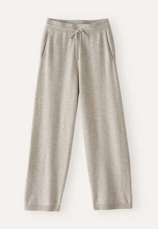 Knitted trousers, Pebble, webstill