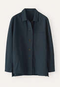 Structured overshirt, Midnight, webstill