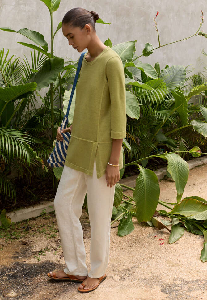 Jersey tunic, Lime, completeTheLook