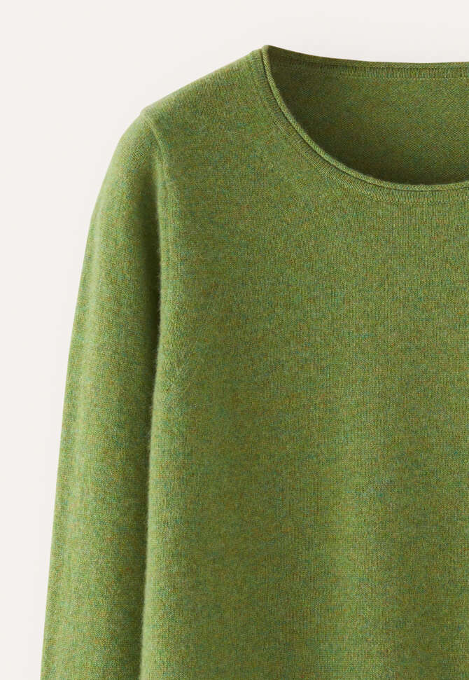 Crew-neck sweater, Apple green, completeTheLook