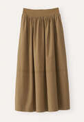 Bell-shaped skirt, Olive tan, webstill