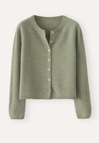 Button-through sweater, Soft forest, webstill