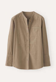 Fine-wale cord shirt, Soft brown, webstill