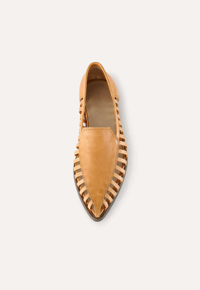 Cage loafers, Natural, completeTheLook