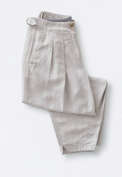 Tapered trousers, Pearl, webstill