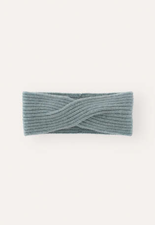 Knotted headband, Lagoon, webstill