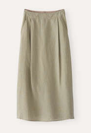 Panelled skirt, Sage sky, webstill