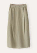 Panelled skirt, Sage sky, webstill