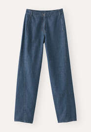 Indigo-dyed trousers, Dark denim, webstill