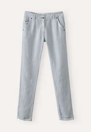 Straight-leg jeans, Aqua grey, webstill