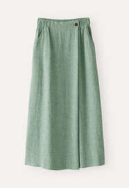 A-line skirt, Emerald, webstill