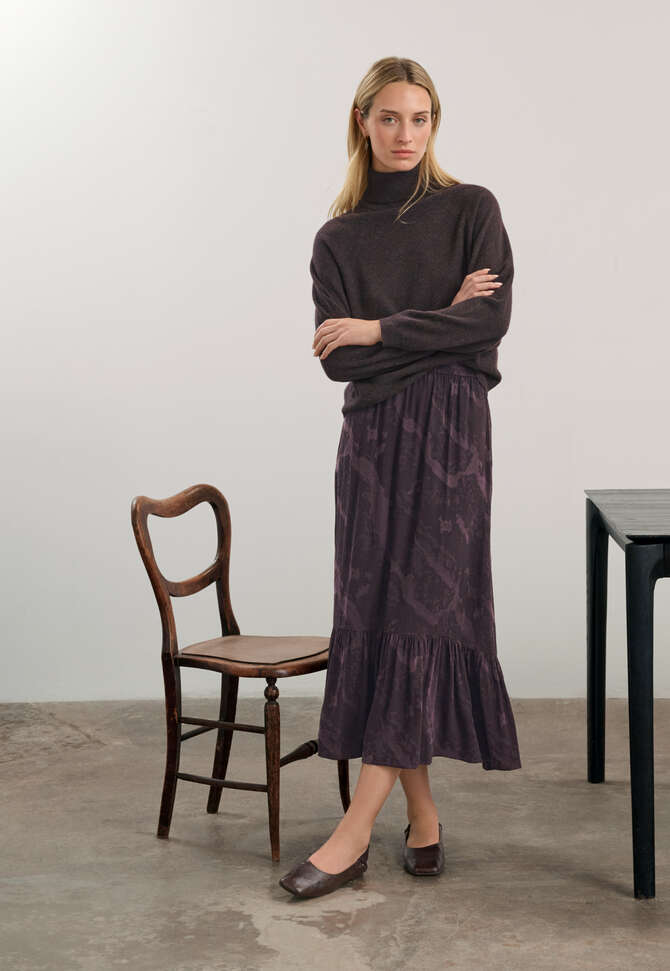 Square-toe pumps, Brown, completeTheLook