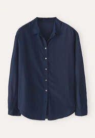 Dropped-shoulder shirt, Midnight, webstill