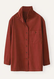 Cord shirt, Soft garnet, webstill