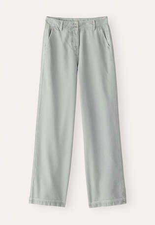Straight-leg trousers, Frost, webstill