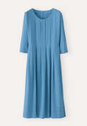 Scoop-neck dress, Marine, webstill