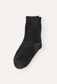 Donegal socks, Charcoal, webstill