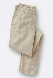 Slim-leg trousers, Parchment, webstill