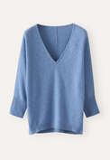 V-neck sweater, Cornflower, webstill
