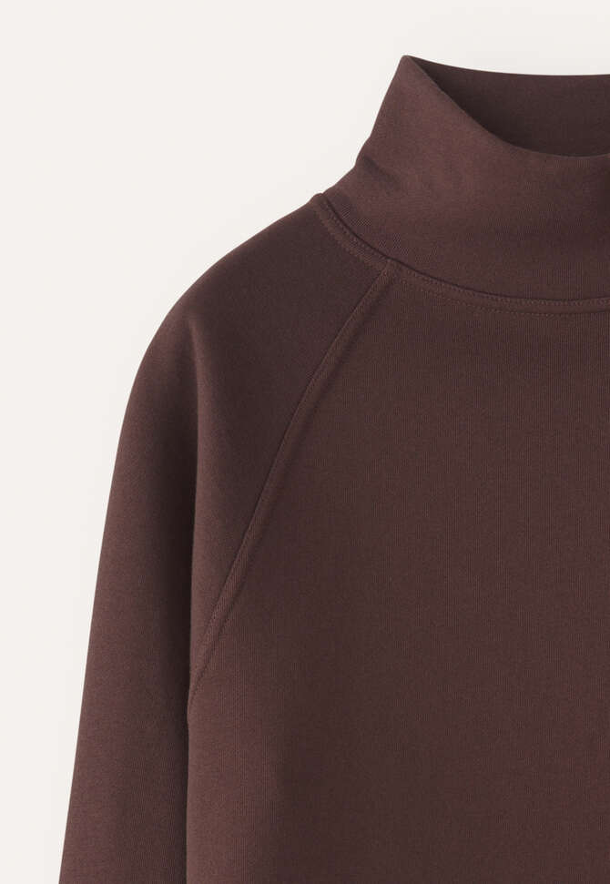 Funnel-neck sweatshirt, Port, completeTheLook