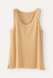 Panelled vest, Sand yellow, webstill