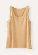 Panelled vest, Sand yellow, webstill