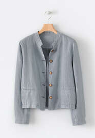 Boxy jacket, Pale teal, webstill