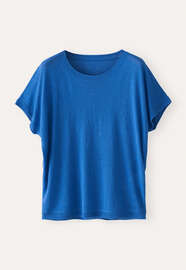 Short-sleeve knit, Cornflower, webstill