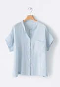 Boxy shirt, Pale denim, webstill