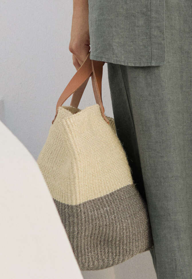 Handwoven bucket-bag, A, completeTheLook