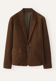 Short blazer, Dark toffee, webstill
