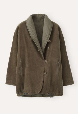 Padded jacket, Khaki brown, webstill