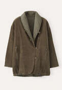 Padded jacket, Khaki brown, webstill