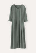 Scoop-neck dress, Bay grey, webstill