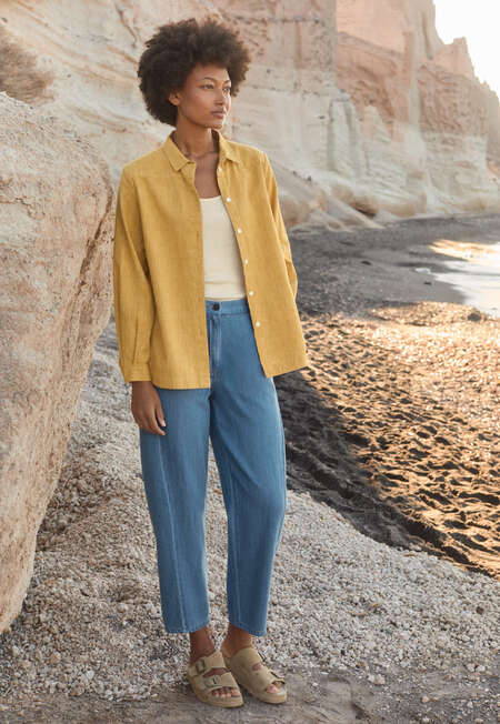 Indigo-dyed jeans, Washed indigo, completeTheLook