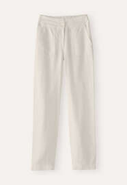 Straight-leg trousers, Parchment, webstill