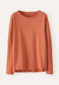 Long-sleeve top, Soft orange, webstill
