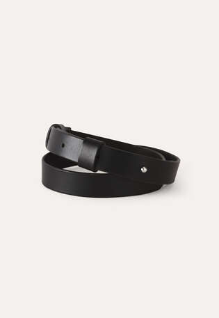 Stud-fastening belt, Black, webstill