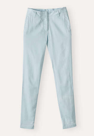 Slim-leg trousers, Pale denim, webstill