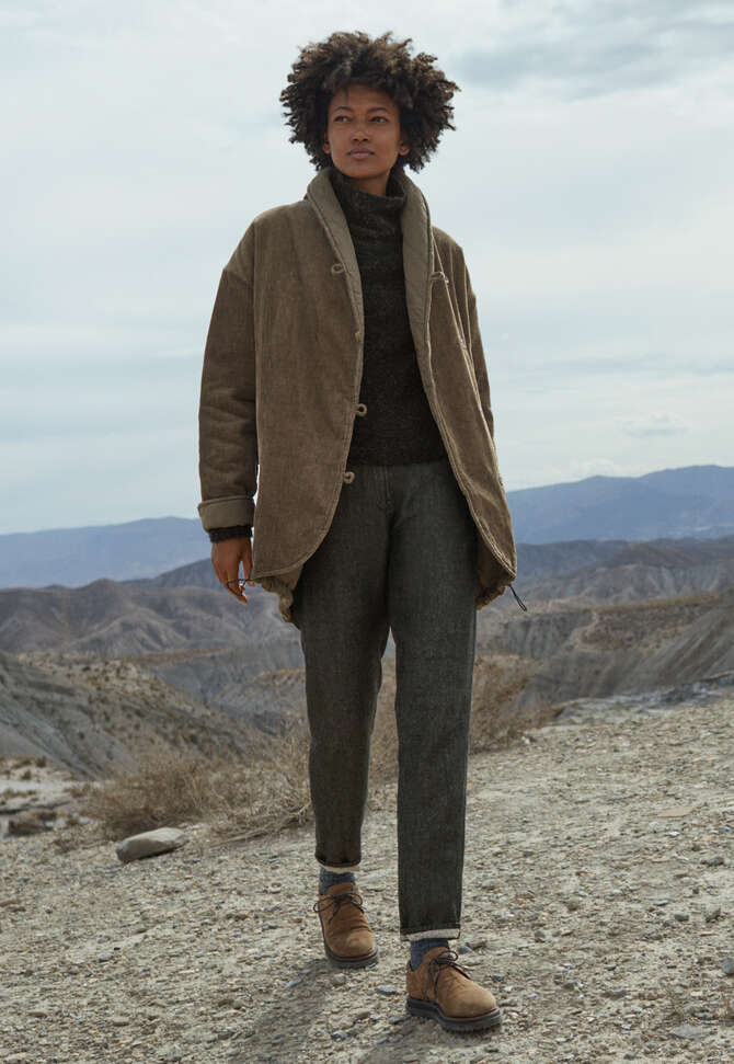 Padded jacket, Khaki brown, completeTheLook