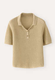 Collared sweater, Pistachio, webstill