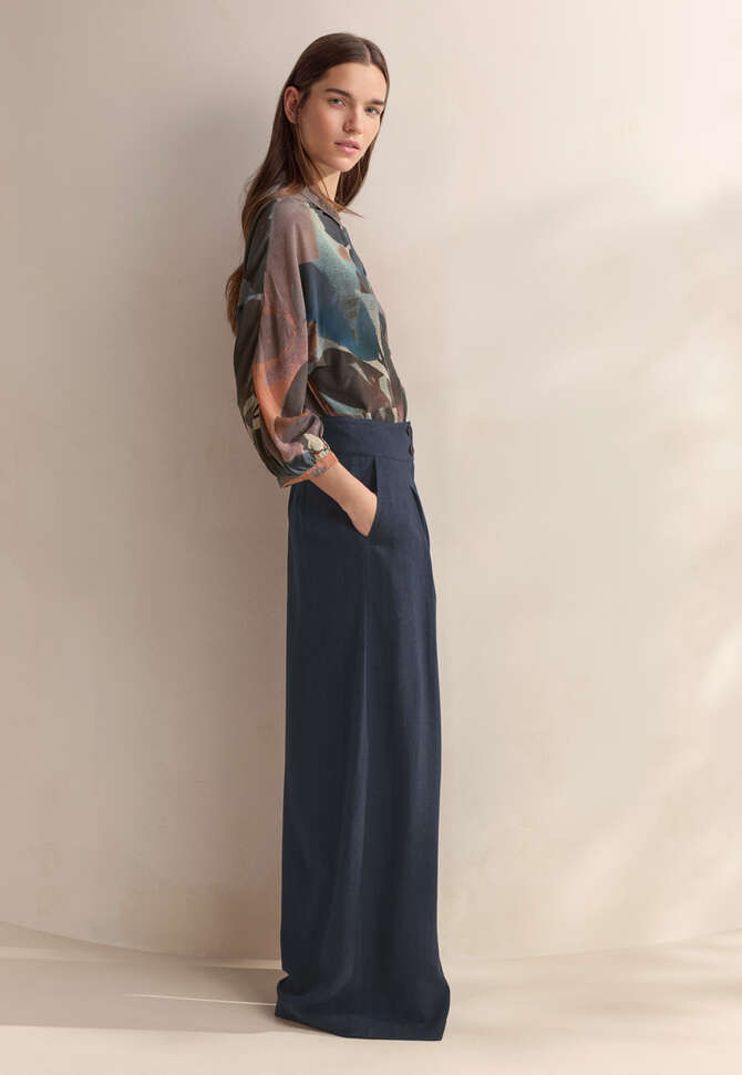 Wide-leg trousers, Midnight, completeTheLook