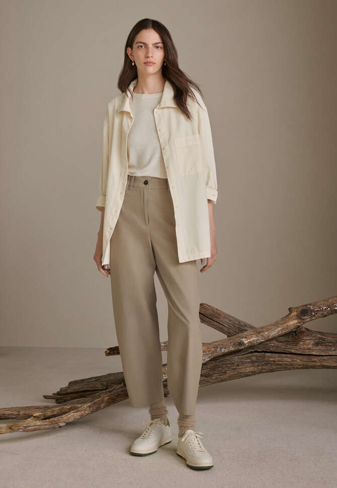 Cord shirt, Cream, completeTheLook