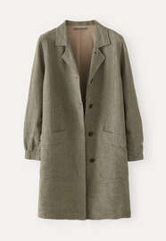 Long jacket, Grey khaki, webstill