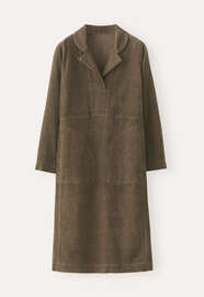 Cord dress, Khaki brown, webstill