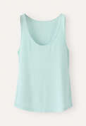Ribbed vest, Mint aqua, webstill