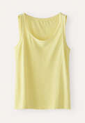 Panelled vest, Lemon, webstill